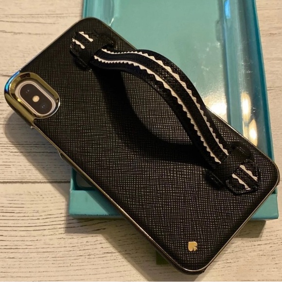 kate spade Other - Kate Spade IPhone X & XS Wrap Strap Case Saffiano Finish